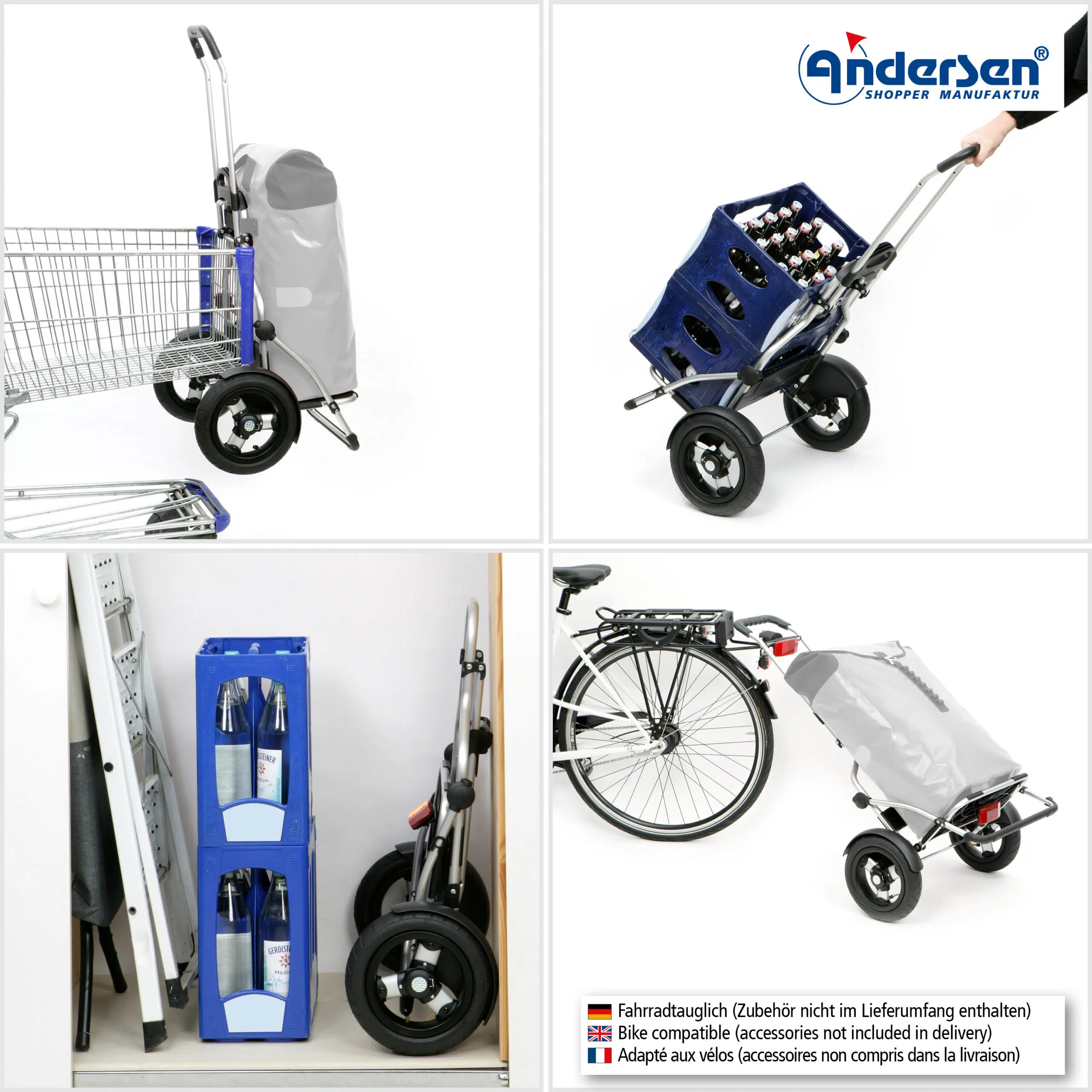 Châssis Andersen Royal Shopper Plus roues à pneus 25 cm – Image 3