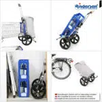 Châssis Andersen Royal Shopper roues à roulement à billes 29 cm – Image 3