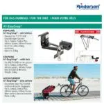 Andersen A1-EasySnap - Attelage vélo fixation sur porte-bagages Pletscher – Image 5