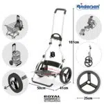 Châssis Andersen Royal Shopper roues 25 cm – Image 2