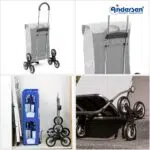 Châssis Andersen Scala Shopper 6 roues Treppensteiger – Image 3