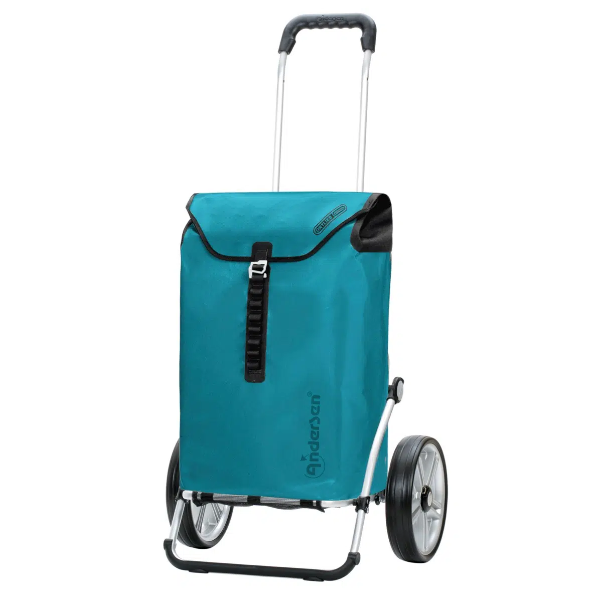 Andersen_Shopper_167-082-94_royal_shopper_ortlieb_petrol__1_main Andersen Royal Shopper Ortlieb 2 roues à roulement à billes 25 cm – Image 1