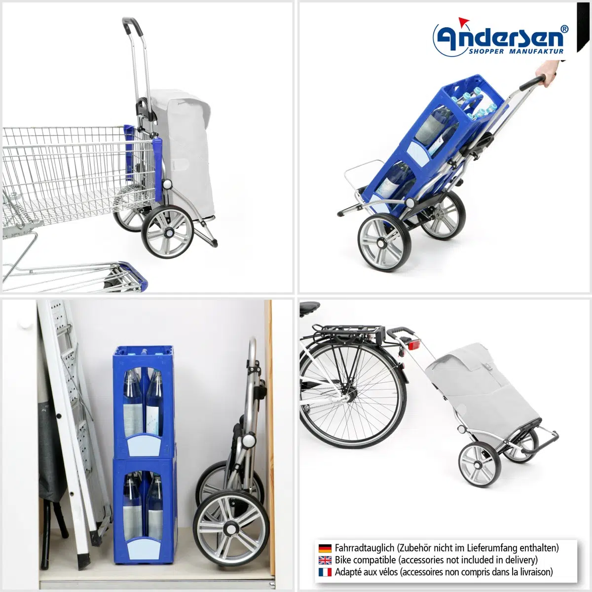Andersen Royal Shopper Truck 2 roues à roulement à billes 25 cm – Image 5