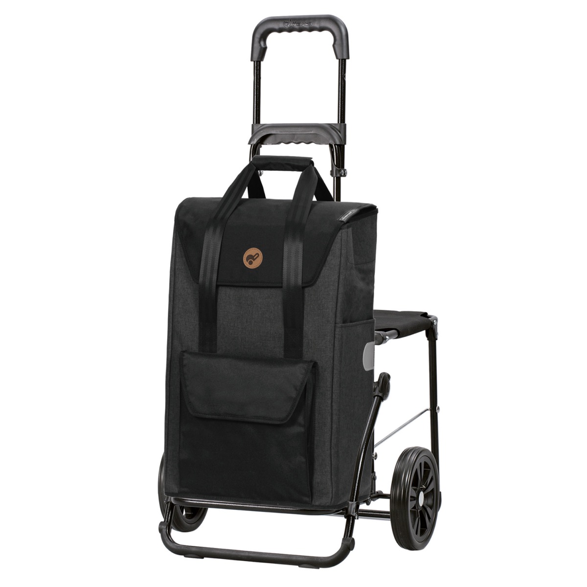 Andersen_Shopper_198-028-82_komfort_shopper_senta_2_0_schwarz__1_main Andersen Komfort Shopper Senta Chariot avec siège 2 roues – Image 1