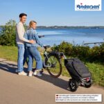 Pack remorque vélo Andersen Tura Shopper Fado + attelage – Image 2