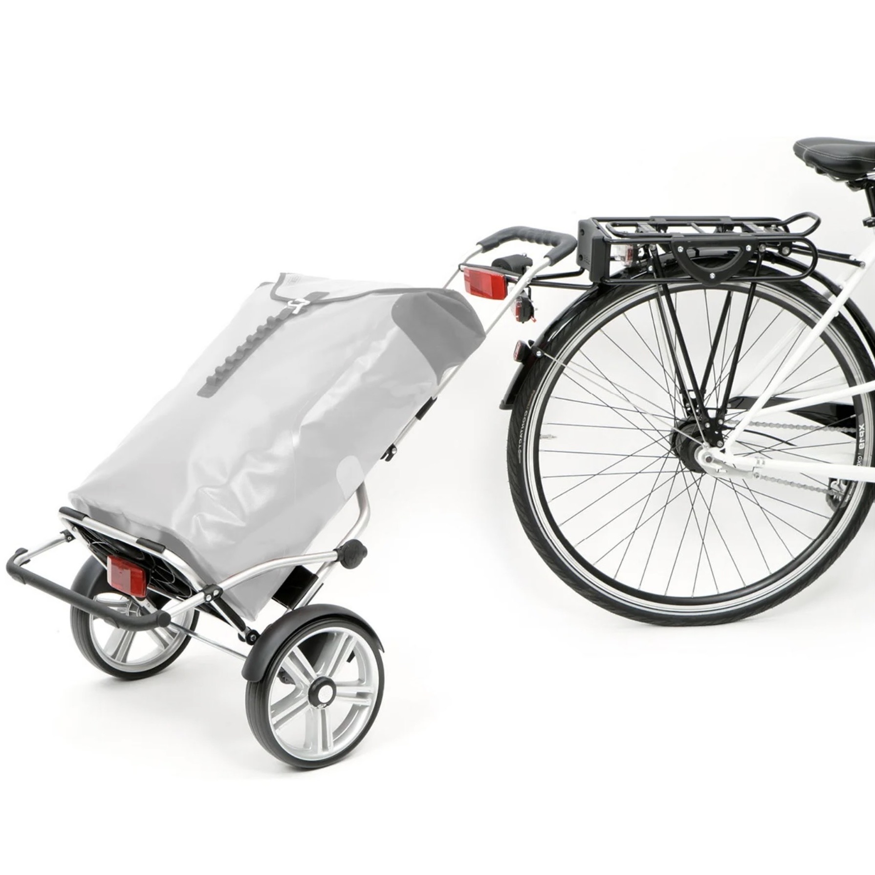 attelage vélo bike pour andersen royal shopper et royal shopper plus attacher et fixer chariot à vélo remorque Pack vélo pour Royal Shopper et Royal Shopper Plus – Image 1